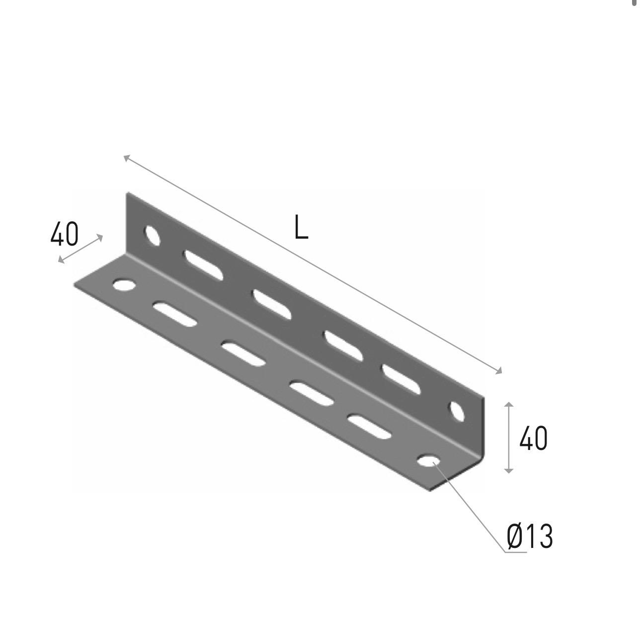Schroefdraadstang L-Profiel